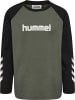 Hummel T-Shirt Hmljr Logo Jungen in CASTOR GRAY