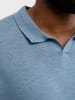JACK & JONES PLUS Poloshirt in Blue Mirage