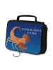 Mr. & Mrs. Panda beautycase Sternzeichen Skorpion mit Spruch in Sternenhimmel Blau