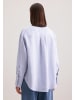 Seidensticker Longbluse Oversized in Mittelblau