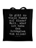 Mr. & Mrs. Panda ToteBag Es gibt so viele... mit Spruch in Schwarz