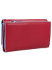 Piquadro Blue Square Geldbörse RFID Leder 16 cm in red
