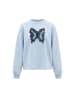 IZIA Women Sweatshirt in Blue