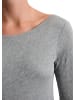 Marc O'Polo U-Boot-Longsleeve regular in Light Grey Melange