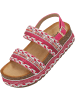Palado Plateau-Sandaletten Aifate by Sila Sahin in Pink