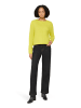 CARTOON Strickpullover mit Rundhalsausschnitt in Neon Yellow