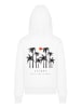 F4NT4STIC Hoodie Escape Discover the World Palm Trees in weiß