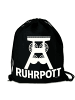 Logoshirt Turnbeutel Ruhrpott in schwarz