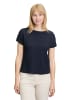 Betty Barclay Strukturshirt mit U-Boot-Ausschnitt in dunkelblau