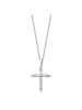 LOTUS silver Anhänger Silber 925 Sterling Silber Kreuz Halsketten