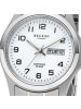 Regent Analog-Armbanduhr Regent Metallarmband silber mittel (ca. 38mm)