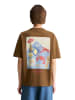 Marc O'Polo DENIM Crayfish Capsule T-Shirt in Umbra Brown