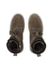 VITAFORM Veloursleder Stiefeletten in dunkeltaupe