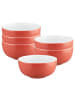 Seltmann Weiden 6er Set Müslischalen Liberty Pure Colors ø 15 cm in Flamingo Red