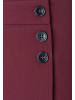 More & More kurzer, schmaler Rock, Wickeloptik in pomegranate red