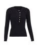 caneva Damen Strickpullover in Schwarz