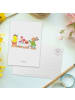 Mr. & Mrs. Panda Postkarte Ostern Frühstück ohne Spruch in Weiß