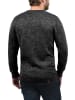 BLEND Strickpullover in schwarz