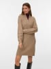 Vero Moda Strickkleid in Silver Mink