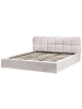 Beliani 2-tlg Doppelbett BASTON in Beige