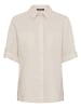 Olsen Bluse in Light Stone