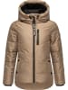 Navahoo Steppjacke Krümelein in Taupe Grey