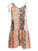 IZIA Minikleid Mit Schlangenprint in Orange Mehrfarbig