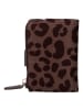 Zwei Mademoiselle Geldbörse 10 cm in leo brown