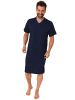 NORMANN Nachthemd kurzarm Streifen - 61557 in marine