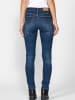 KOROSHI LANGE JEANS SCHMALE HOSE in blau