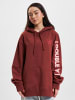 WOOD WOOD WOOD WOOD Hoodie in autumn red