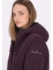 DreiMaster Damen Winterjacke in Dunkelviolett