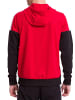 erima Squad Trainingsjacke mit Kapuze in rot/schwarz/weiss