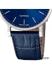 Candino Analog-Armbanduhr Candino Classic blau mittel (ca. 39,5mm)