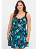 sheego Badekleid in tiefblau-bedruckt