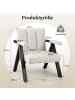 COSTWAY Sessel Wohnzimmer in Beige