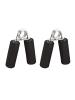 relaxdays 4x Fingertrainer in Schwarz