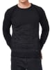 Rusty Neal Sportiver Feinstrick Rundhals Pullover in Schwarz