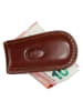 piké Money clip echt Leder in braun