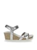 PANAMA JACK Schnürschuh in silber