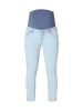 Noppies Slim Umstandsjeans Mila 7/8 in Blue Light Wash