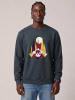 wat? Apparel Sweatshirt Von Bären und Bergen in India Ink Grey
