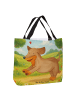 Mr. & Mrs. Panda Tasche Hund Dackel Design ohne Spruch in Weiß