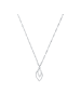 Amor Kette mit Anhänger Silber 925, rhodiniert in Silber