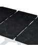 B&D Home Ausziehstisch LARS in Marmor-Schwarz - (B)120-160 x (H)76 x (T)80 cm