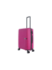 Saxoline Fiesta Trolley TSA Zahlenschloss Spinner 65 cm in fuchsia