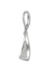 SilberDream Ohrringe Silber 925 Sterling Silber längliches Dreieck Ohrhänger