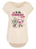 F4NT4STIC Long Cut T-Shirt Tis The Season Tree Cocoa in Whitesand