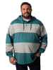 Men Plus Sweatshirt in aschtürkis