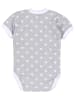 TupTam Baby Jungen Kurzarm Wickelbody 5er Set in grau